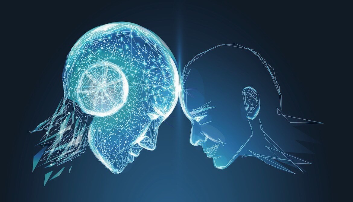 AI-human collaboration visualization